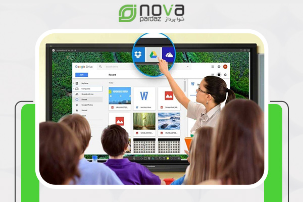 کاربردهای نمایشگر لمسی برای تدریس